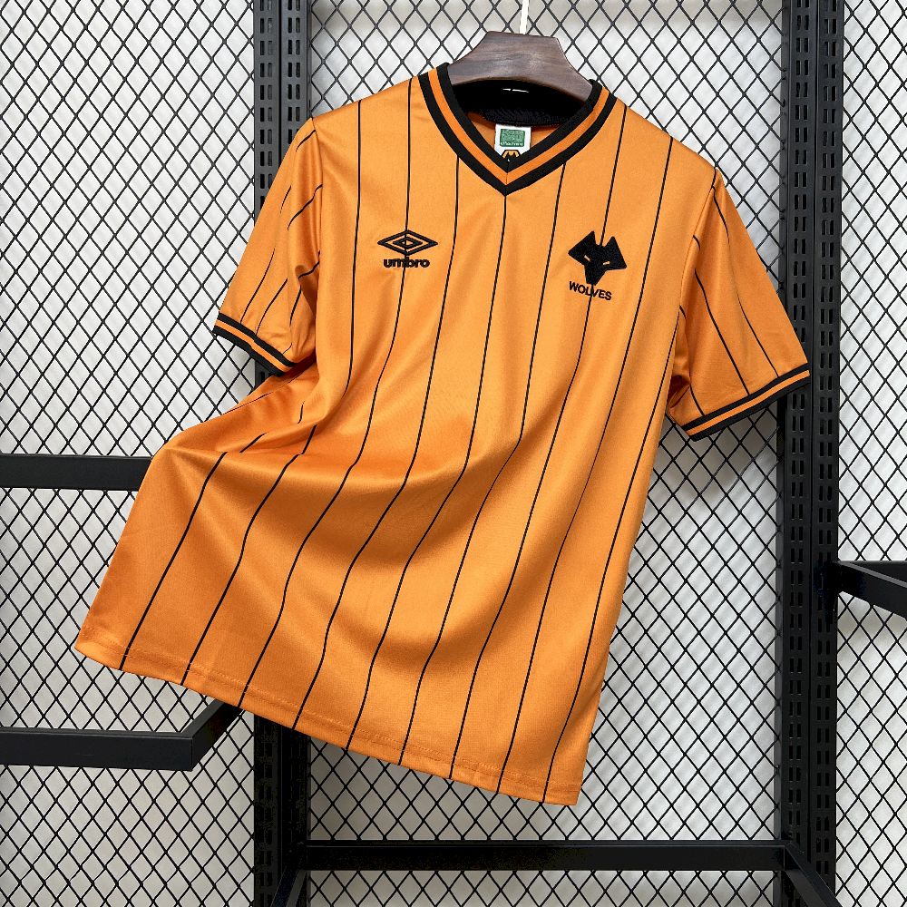 Camisola Retro Principal Wolverhampton Wanderers 1985/86
