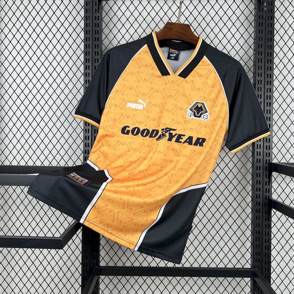 Camisola Retro Principal Wolverhampton Wanderers 1996/98