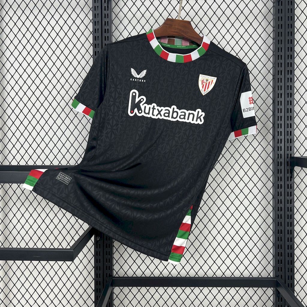 Camisola Quarto Equipamento Athletic Bilbao 2024/25