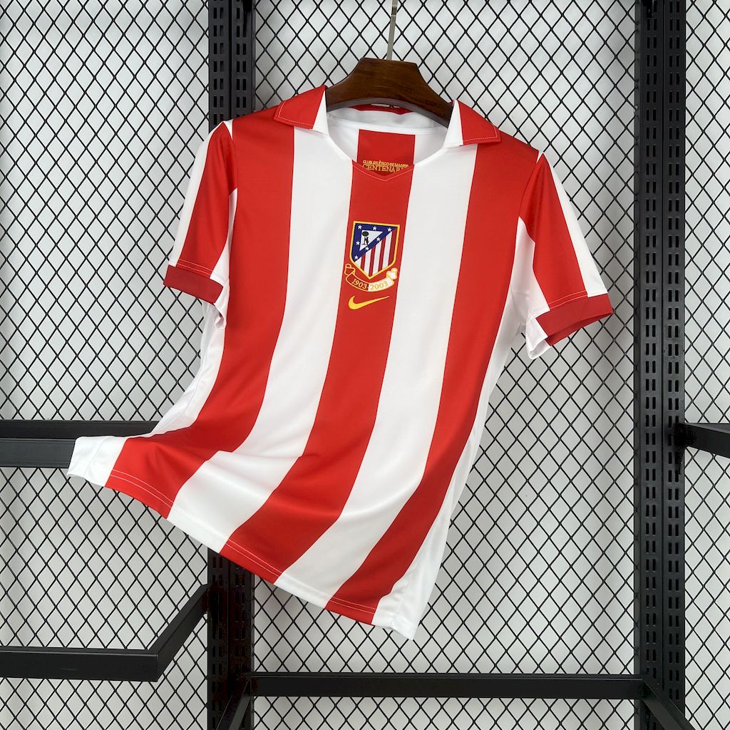 Camisola Retro Edição Especial Atlético de Madrid 1903/2003