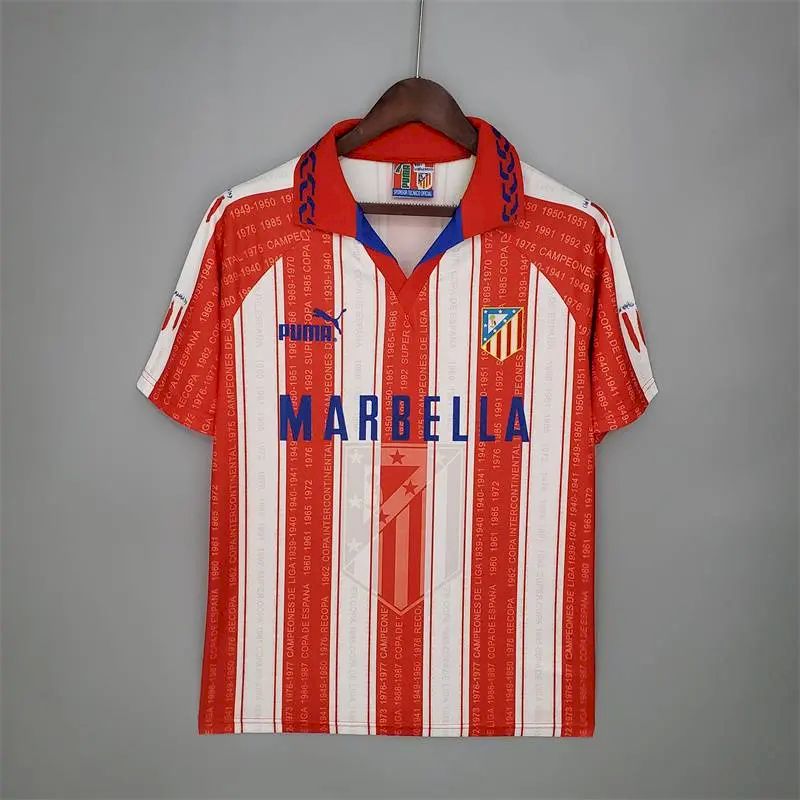 Camisola Retro Principal Atlético de Madrid 1995/96