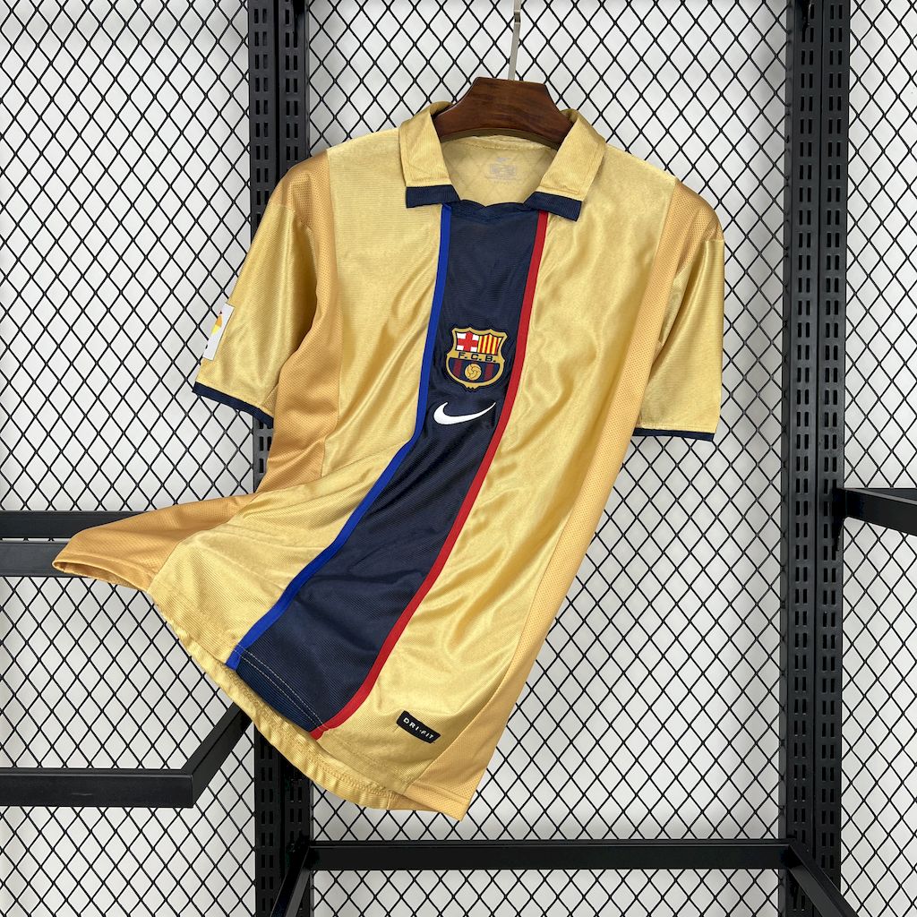 Camisola Retro Alternativa FC Barcelona 2001/02