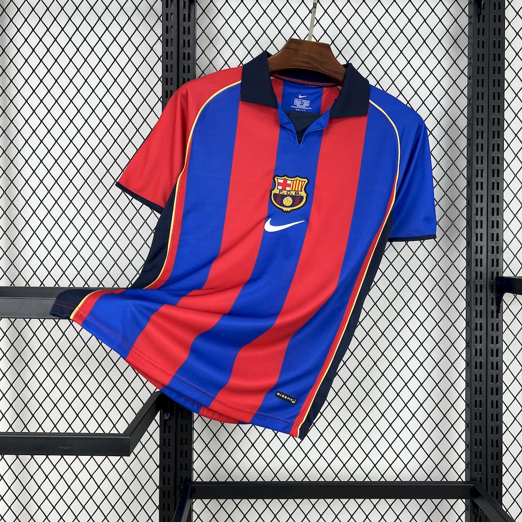 Camisola Retro Principal FC Barcelona 2001/02