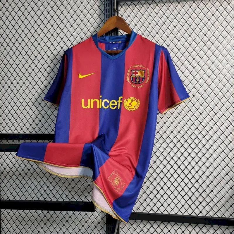 Camisola Retro Principal FC Barcelona 2007/08
