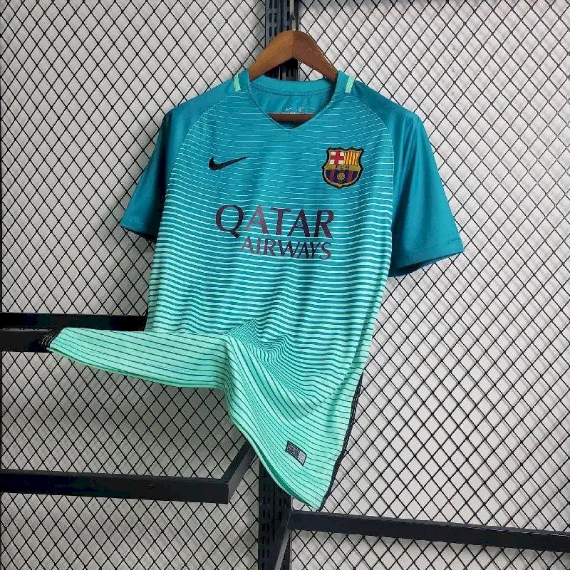 Camisola Retro Terceiro Equipamento FC Barcelona 2016/17