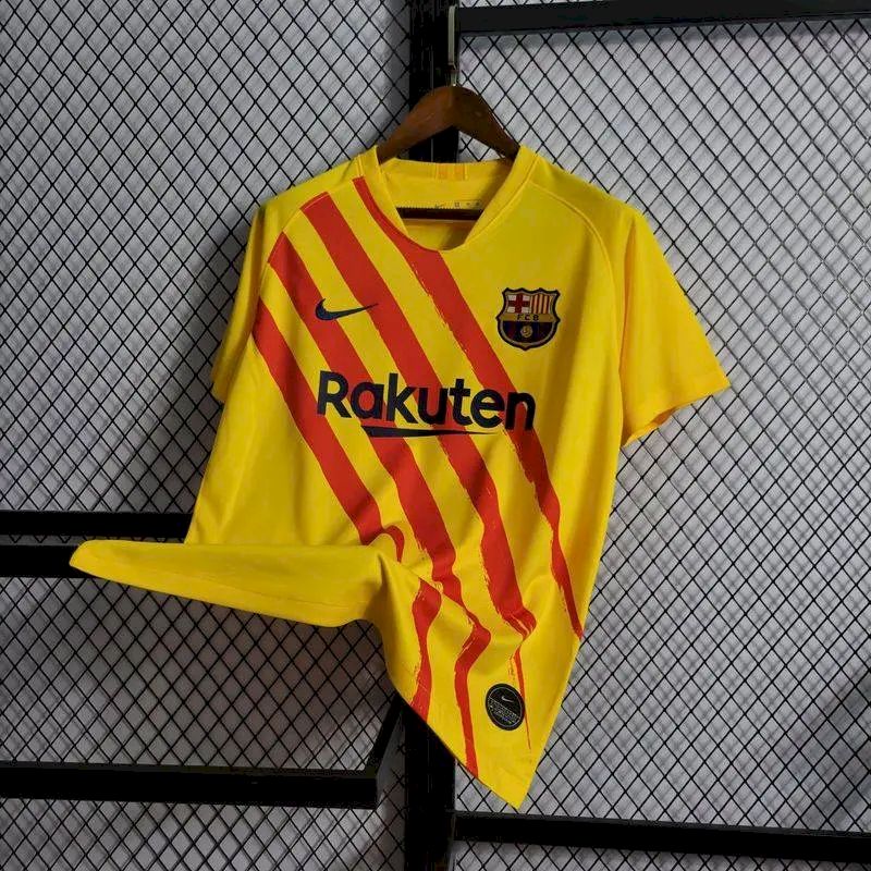 Camisola Retro Quarto Equipamento FC Barcelona 2019/20