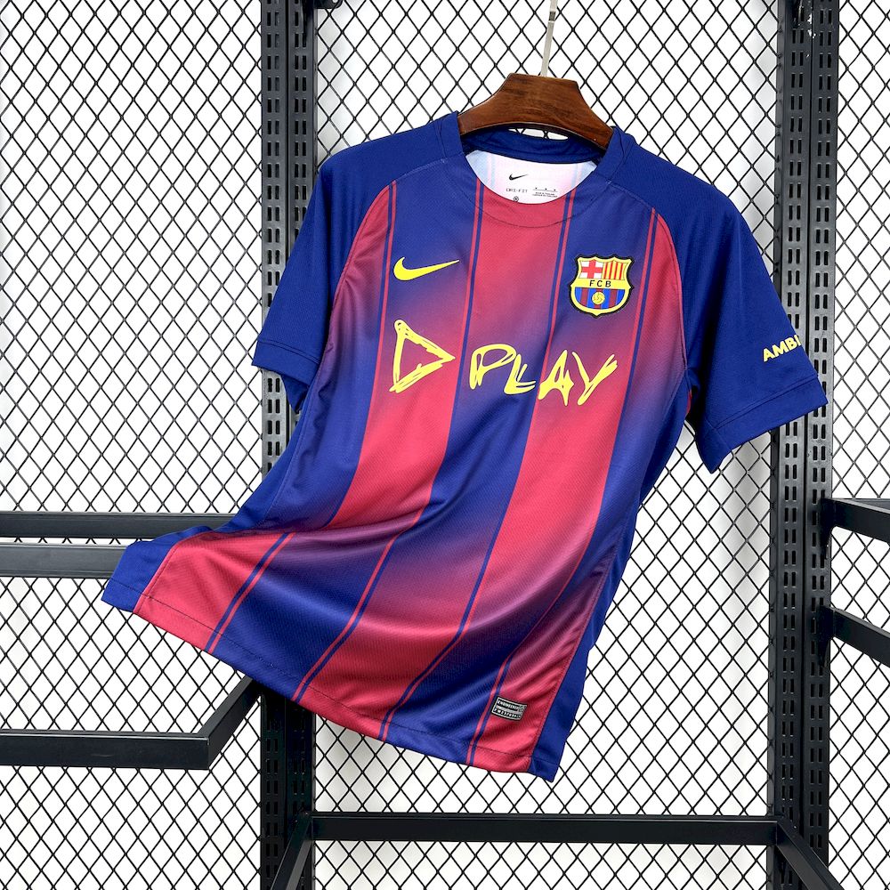 Camisola Principal FC Barcelona 2025/26 Ed Sheeran