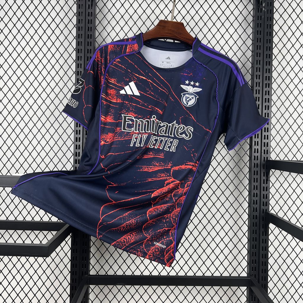 Camisola Quarto Equipamento SL Benfica 2025/26