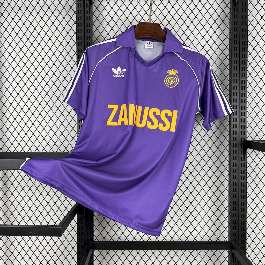 Camisola Retro Terceiro Equipamento Real Madrid 1984/85