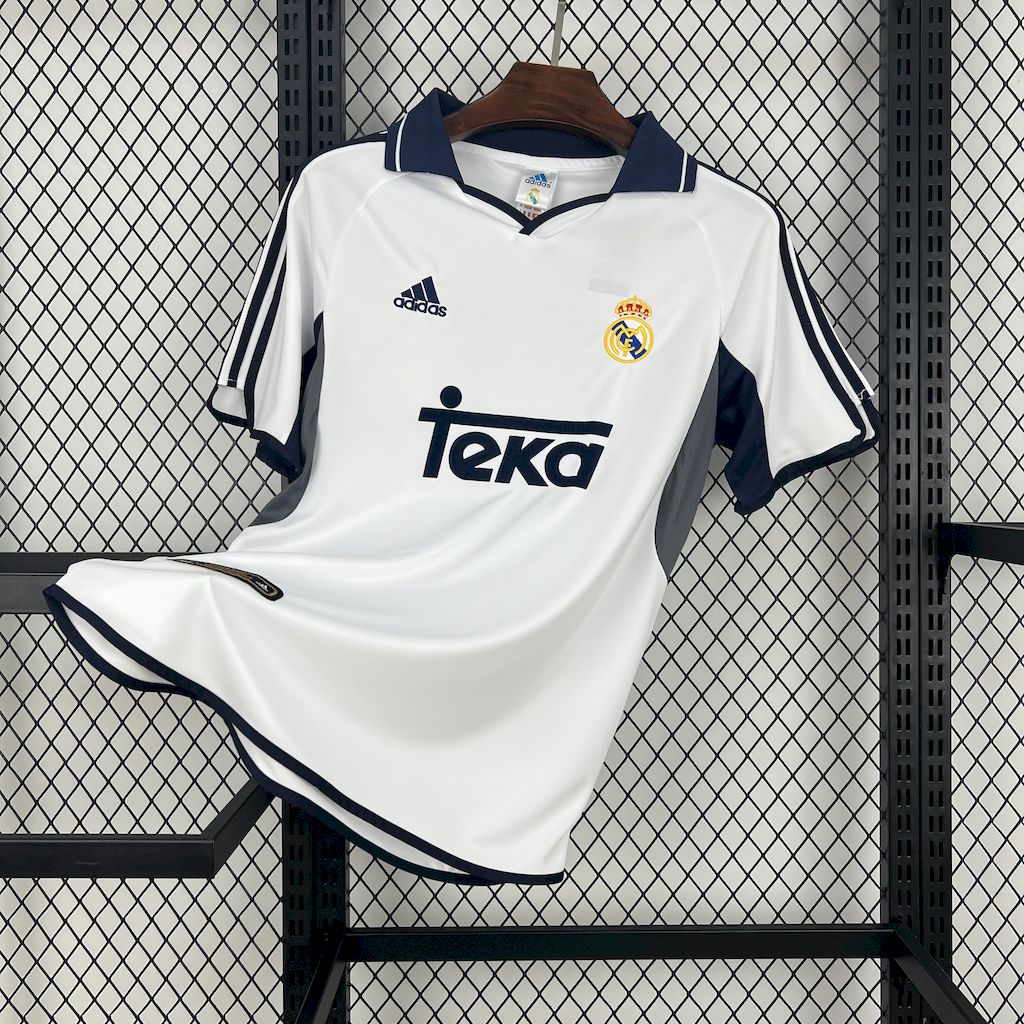 Camisola Retro Principal Real Madrid 2000/01