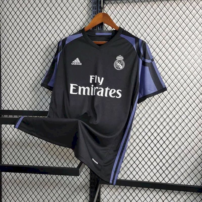 Camisola Retro Terceiro Equipamento Real Madrid 2016/17