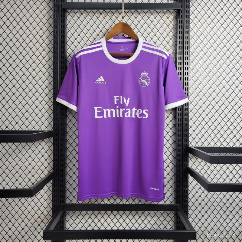 Camisola Retro Alternativa Real Madrid 2016/17