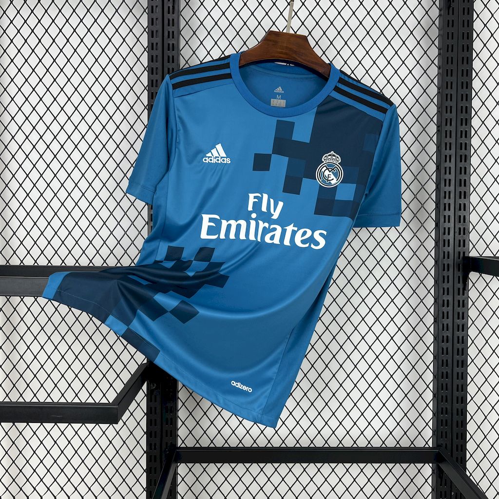 Camisola Retro Terceiro Equipamento Real Madrid 2017/18